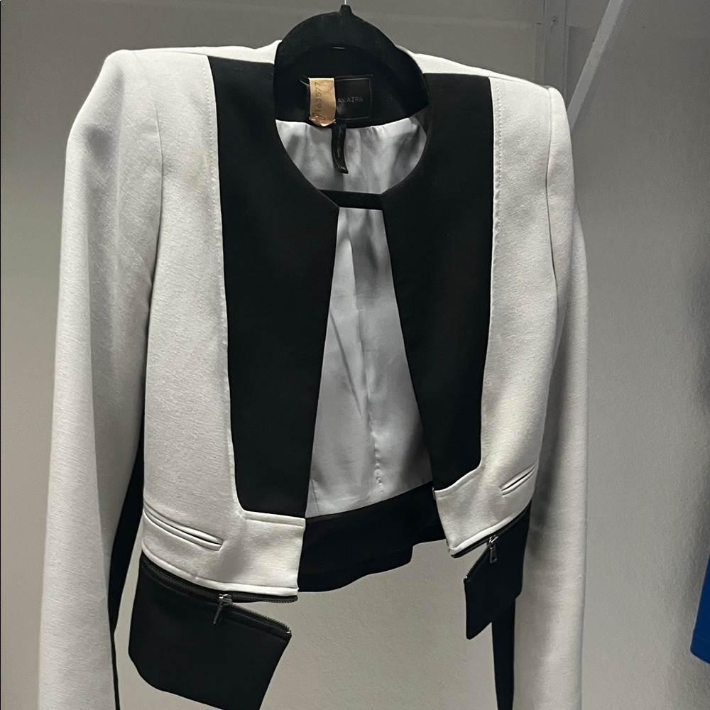 Stylish Black and Gray Women's Jacket